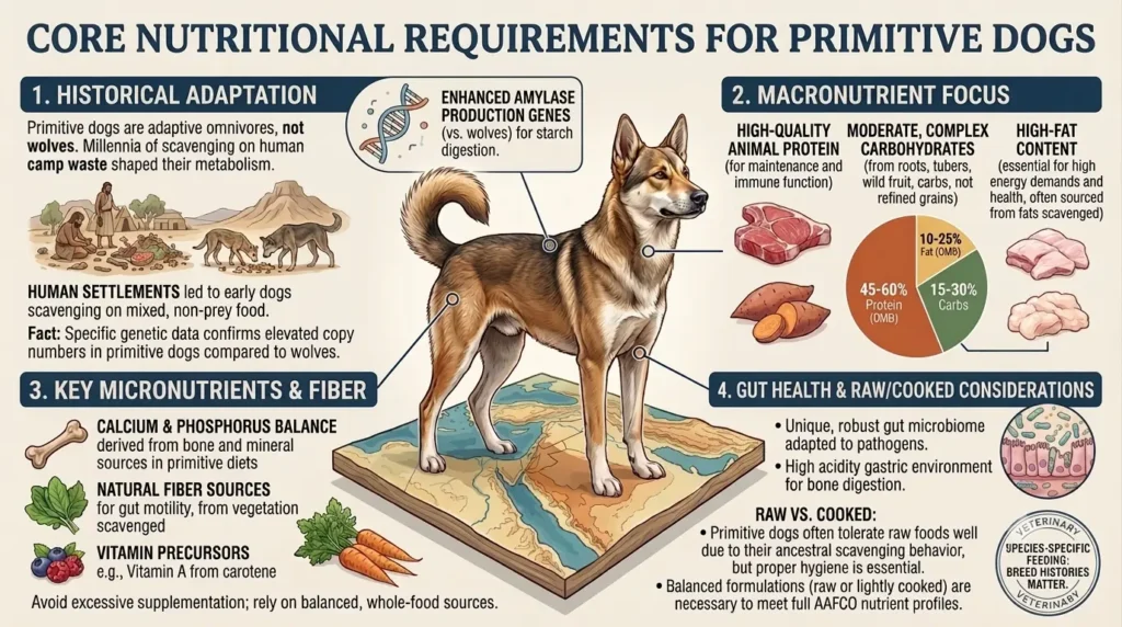 Primitive Dog Diet - Core Nutritional Requirements