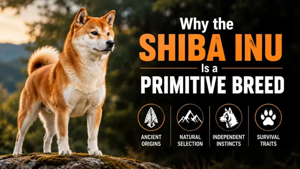 Why the Shiba Inu is a primitive breed with ancient genetic traits
