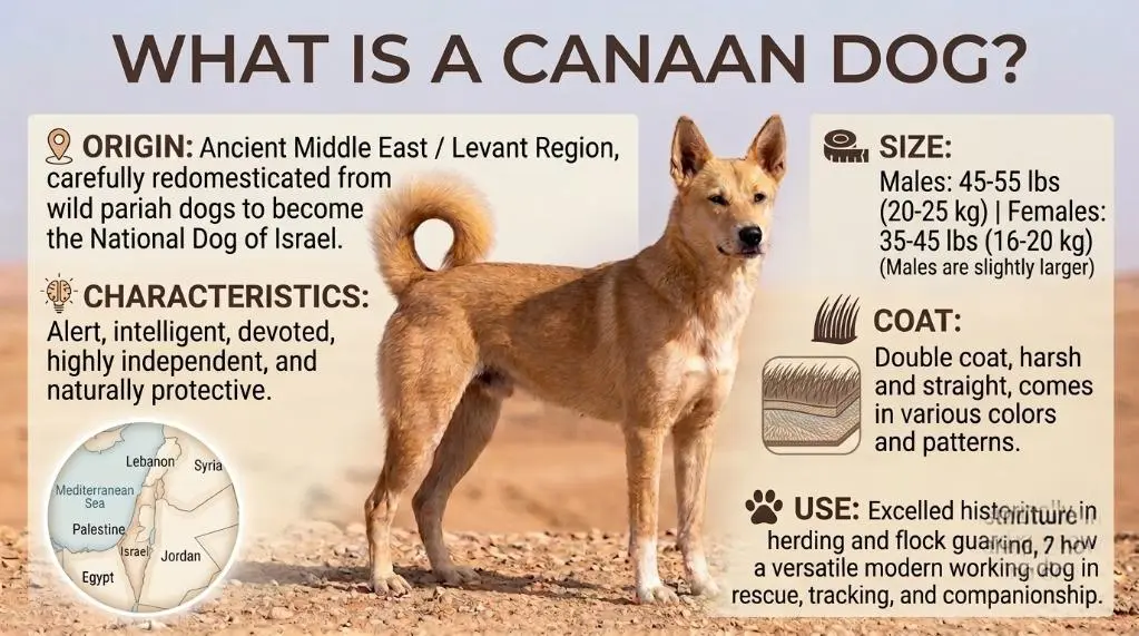 Canaan Dog breed overview