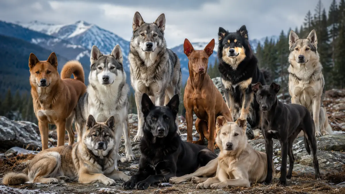10 primitive dog breeds that look like wolves